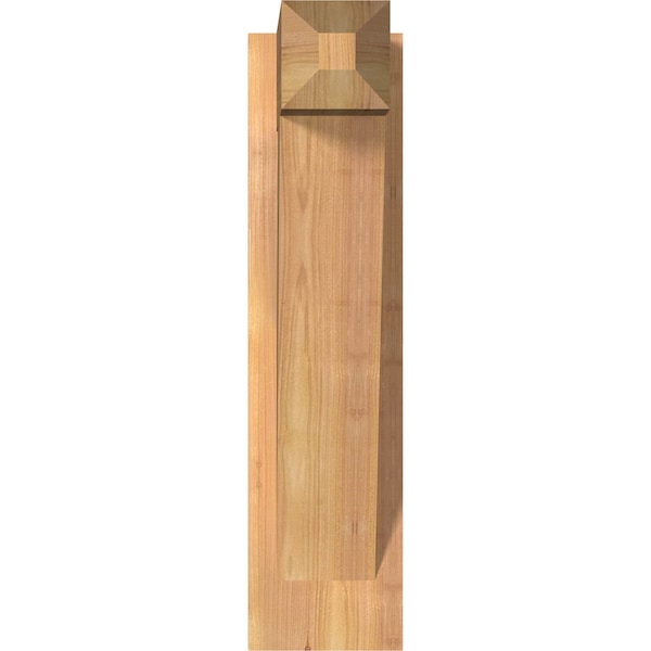 Traditional Craftsman Smooth Outlooker, Western Red Cedar, 5 1/2W X 14D X 22H